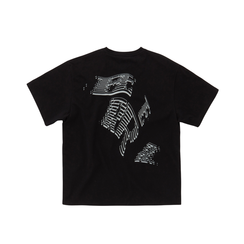 EEERRR letter graphic T-Shirt (Black)