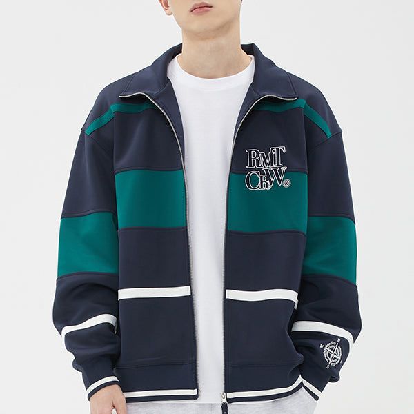ROMANTIC CROWN（ロマンティッククラウン）の「RC STRIPE JERSEY_NAVY（Tops）」