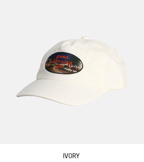 Palm Tree Embroidered Patch Ball Cap