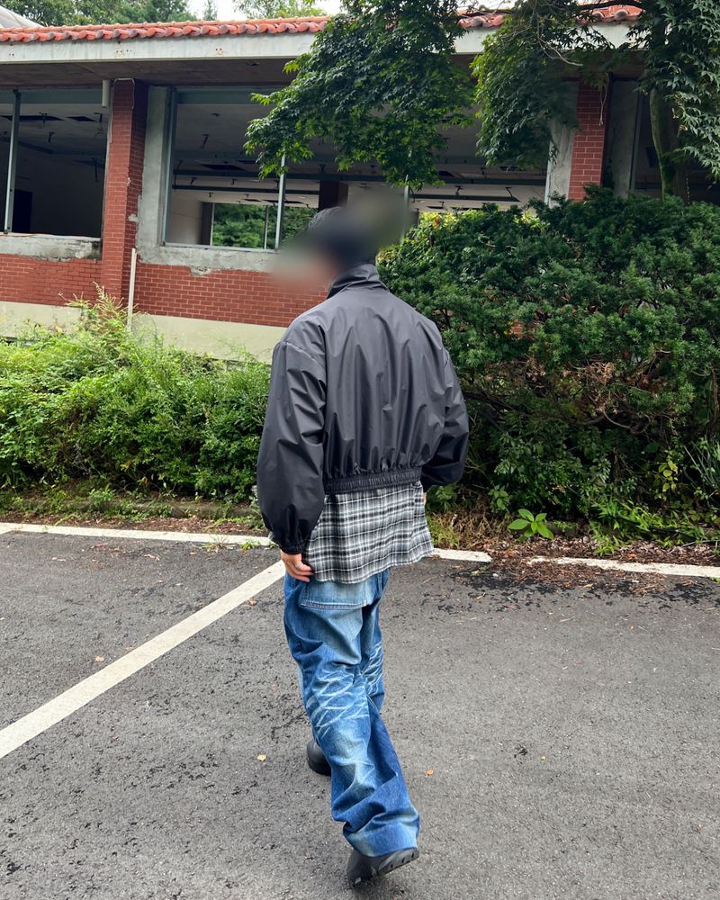 SHIRT LAYER BLOUSON JACKET