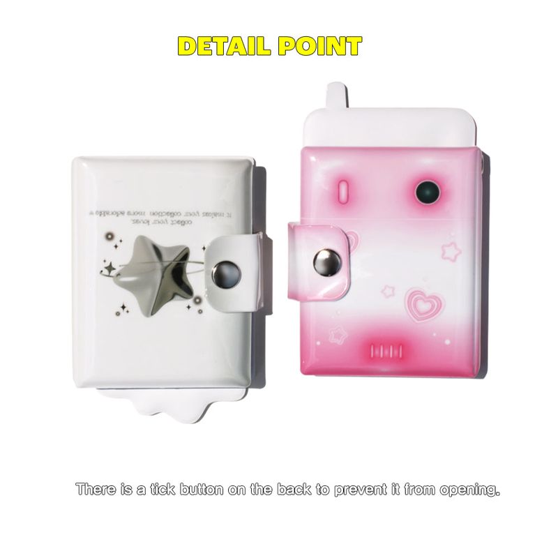 Lover's Photo Card Holder Book