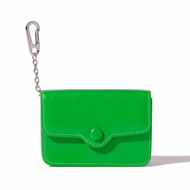 LE MASQUE(ルマスク)の「DOT Compact Keyring Card Wallets green(Smartphone Accessories)」