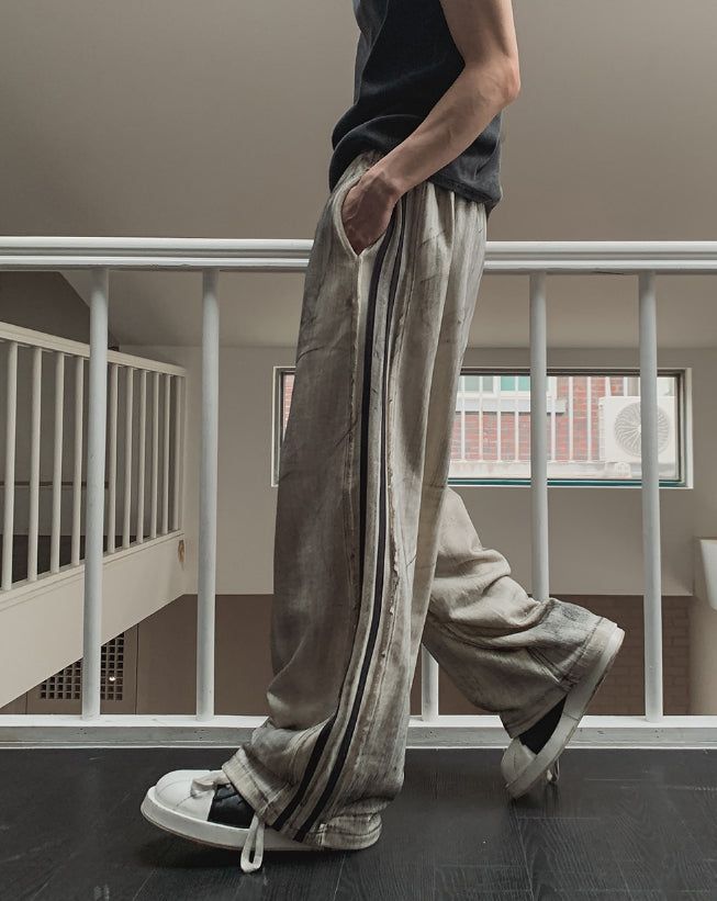 Smudge Painting Track Pants