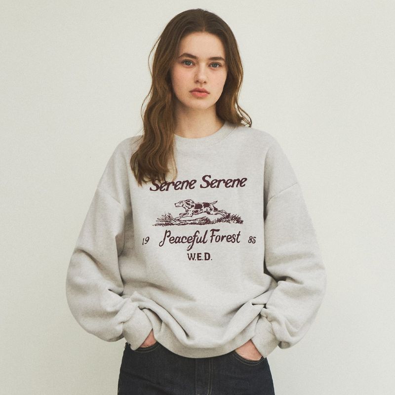 Howl FoxHound Sweatshirt_Oatmeal