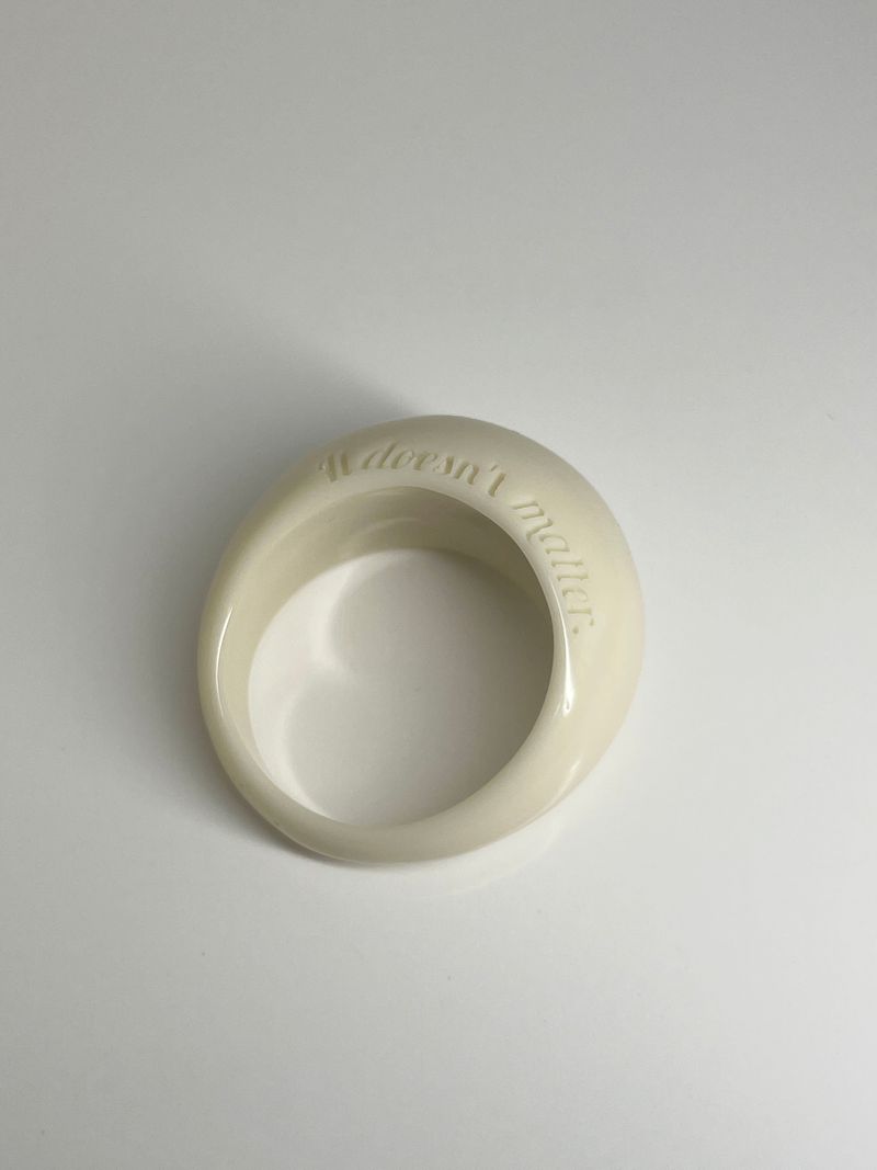 [Formica] Bonbon ring (Ivory)