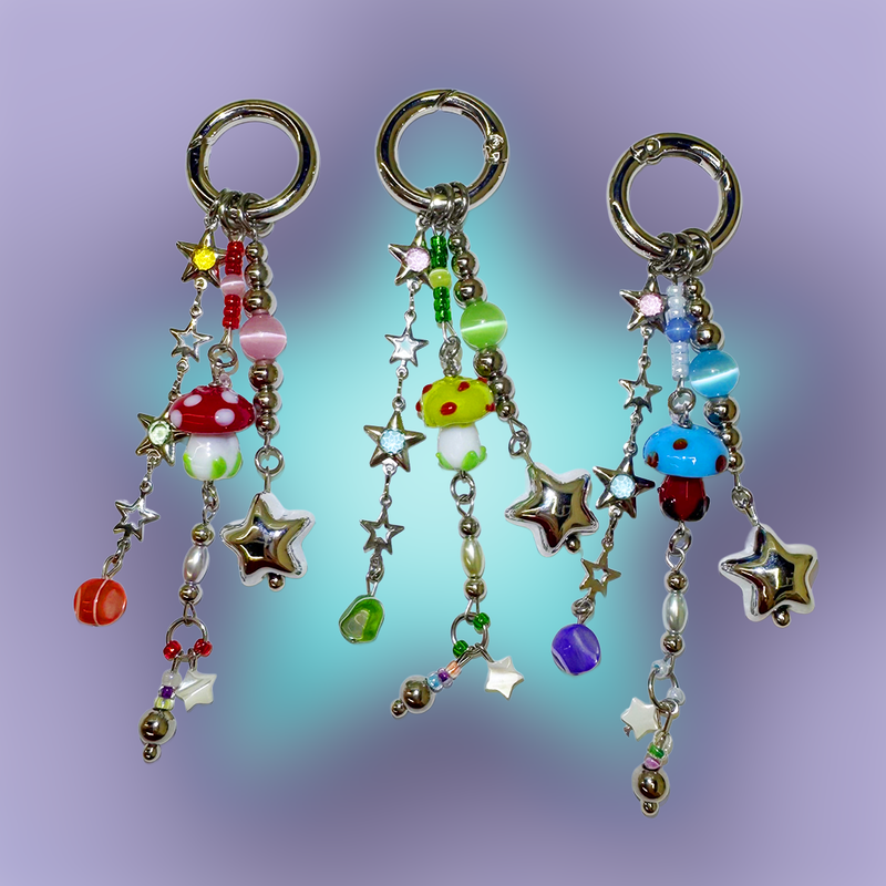 3amgang（スリーエイエムギャング）の「Punk mushroom keychain (3color)（Toys/Key Holders）」