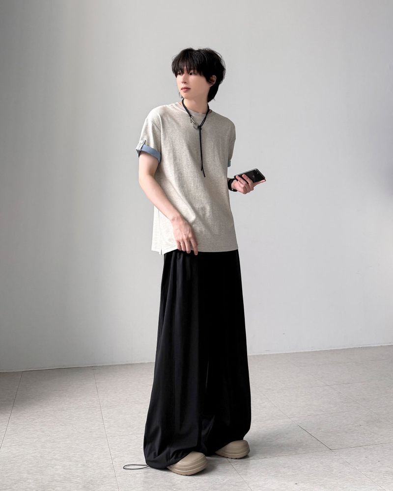 Ice Curve Wide Pants