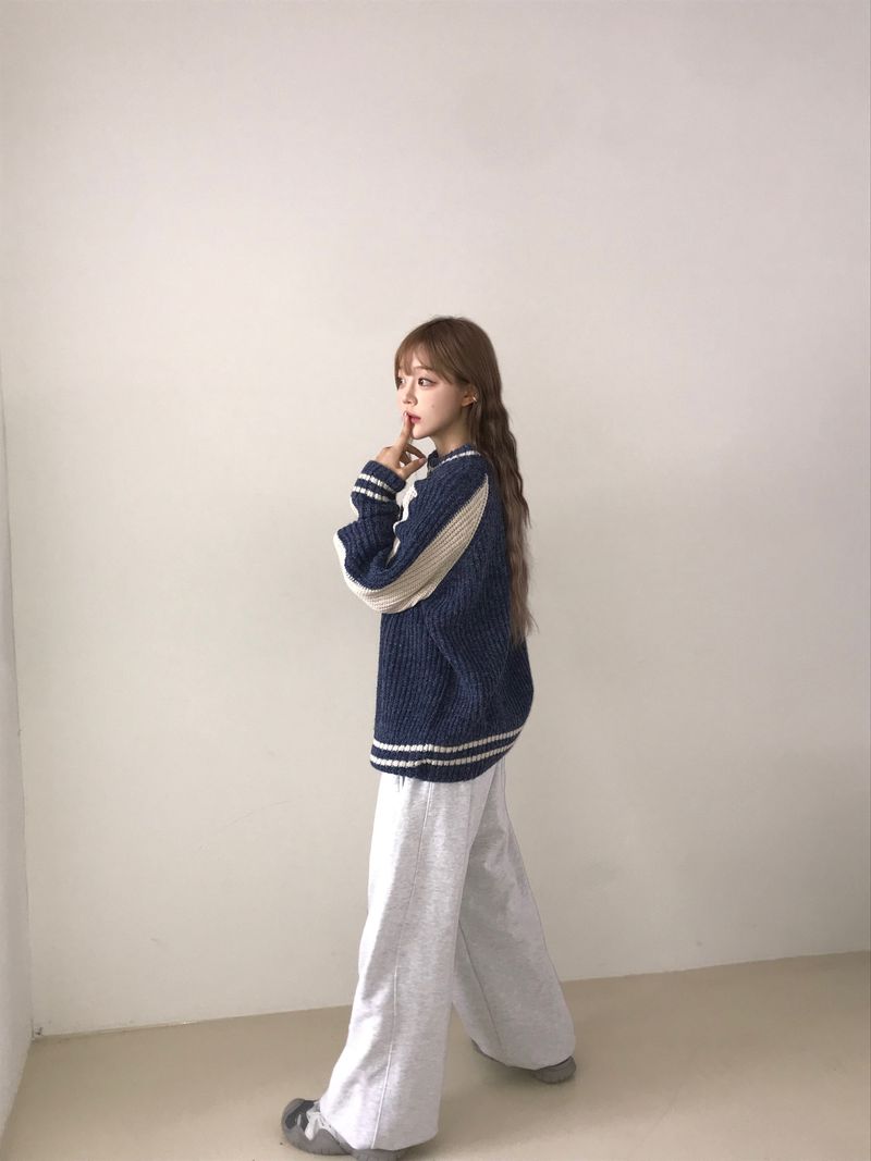 Harper two way knit zip up