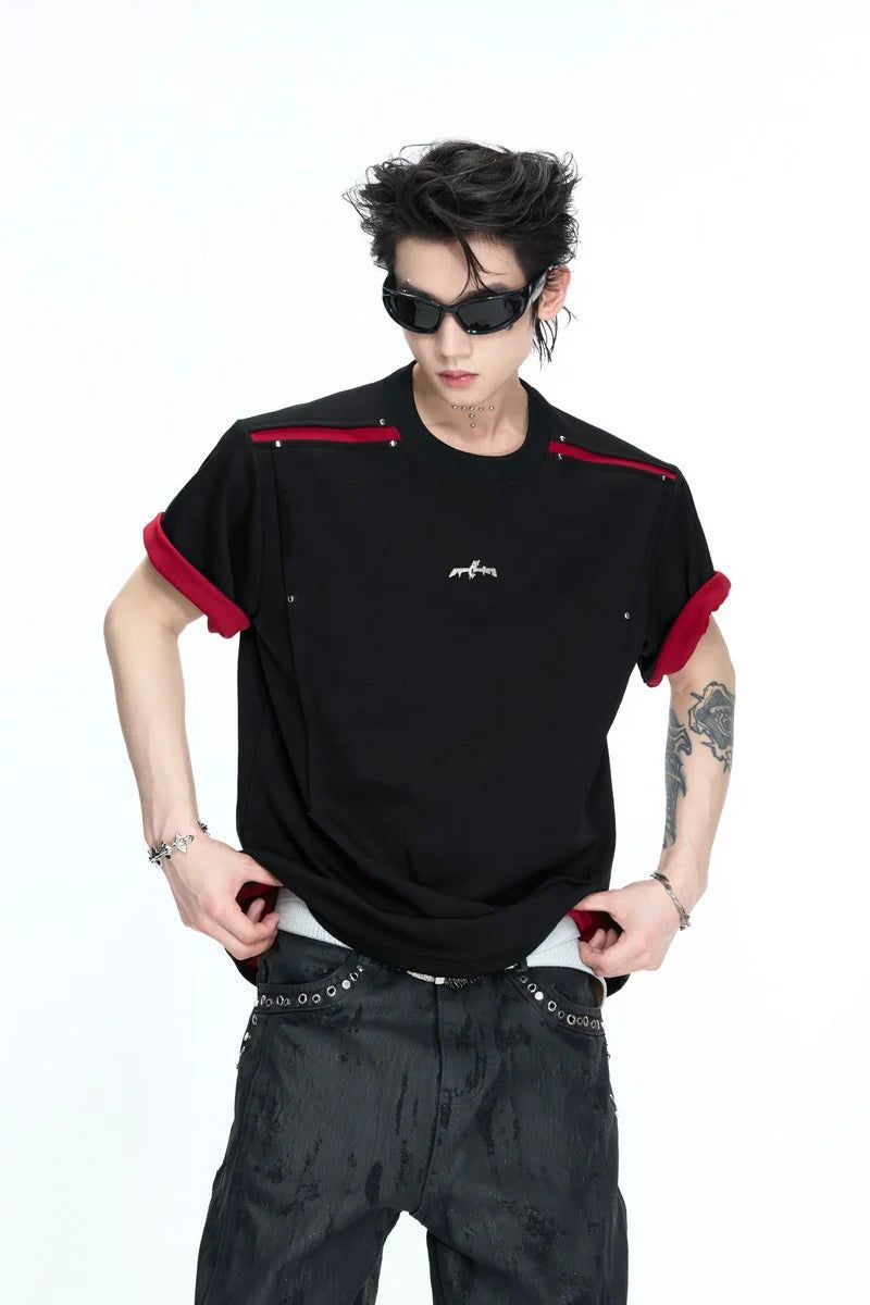 Argue Cultureの「Contrast Crewneck T-Shirt(Tops)」
