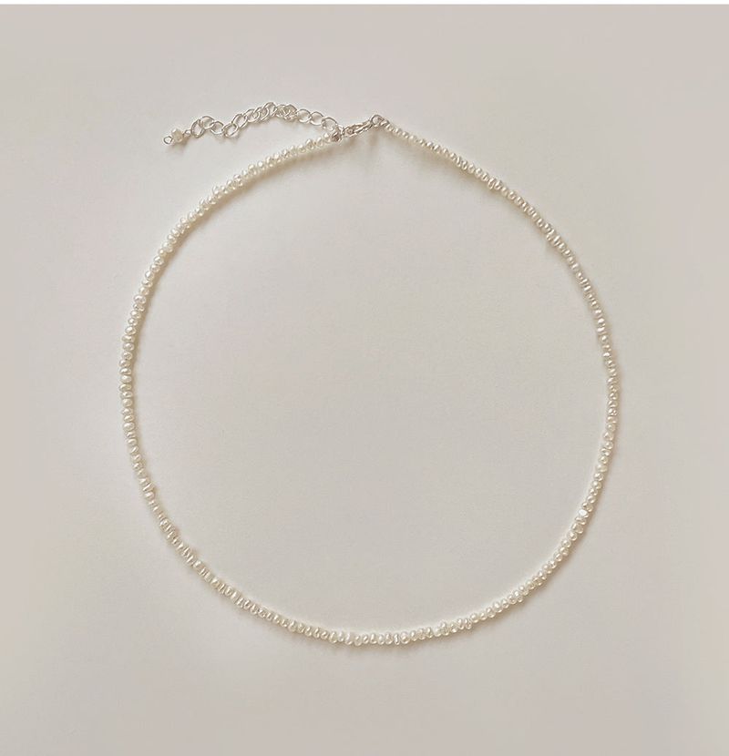 TINY PEARL NECKLACE