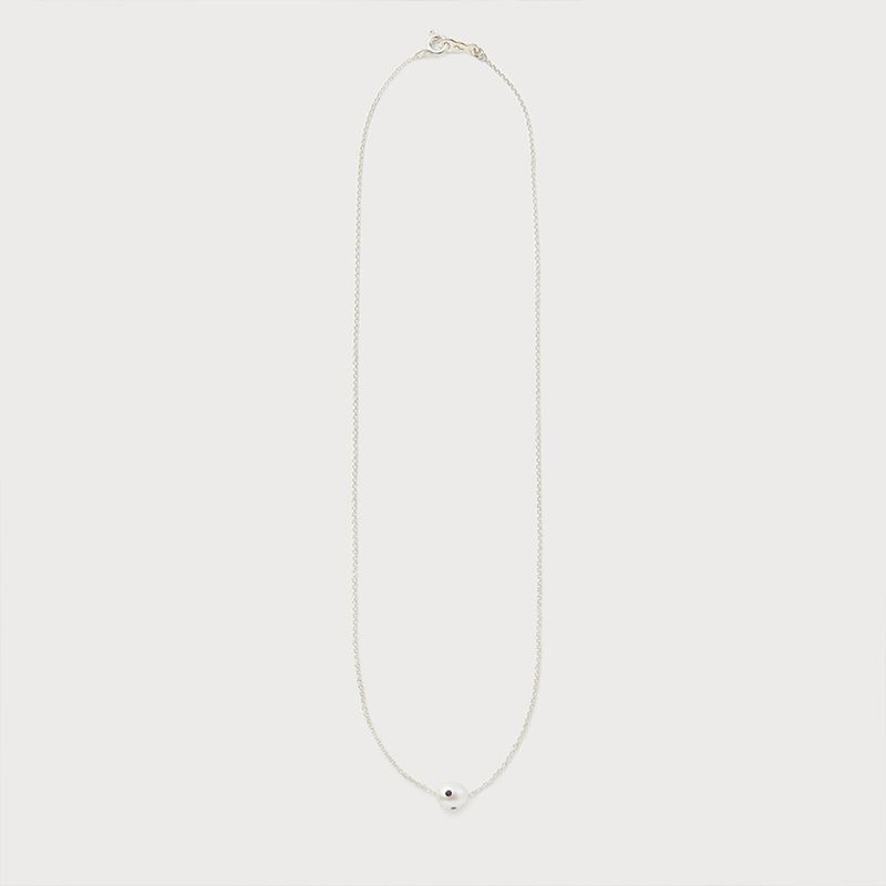 PEARLSONATE(パーソネイト)の「Signature Polkadots Necklace, Black(Accessories)」
