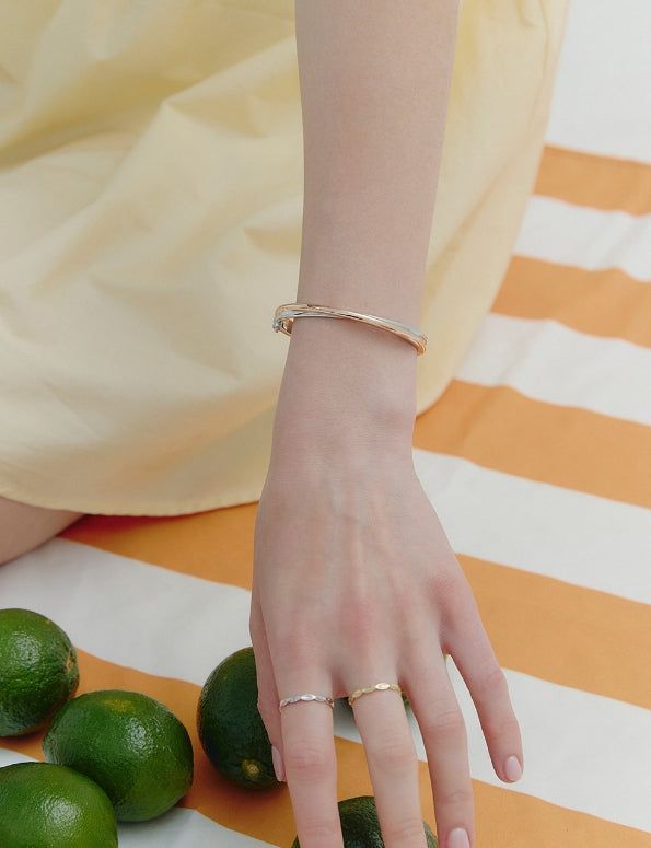 26SS★ [Premium Plating] Souvni AB(C) Twist Bangle