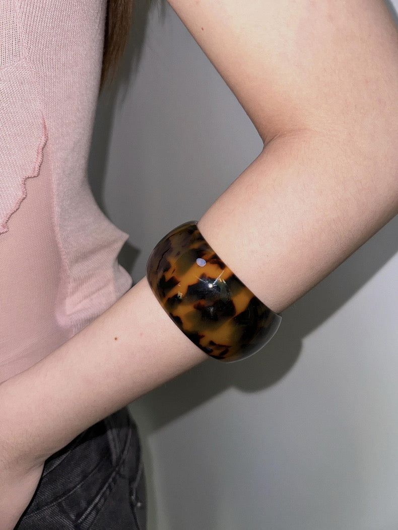 Leopard bangle