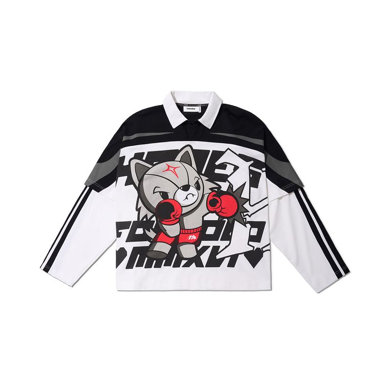 HADES（ハデス）の「HADES KNOCK OUT LONGSLEEVE（Tops）」