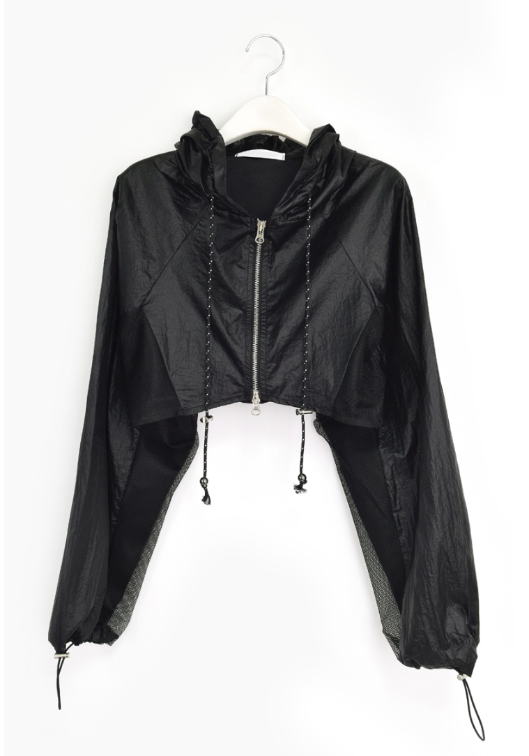 rain short hood jumper(3color)