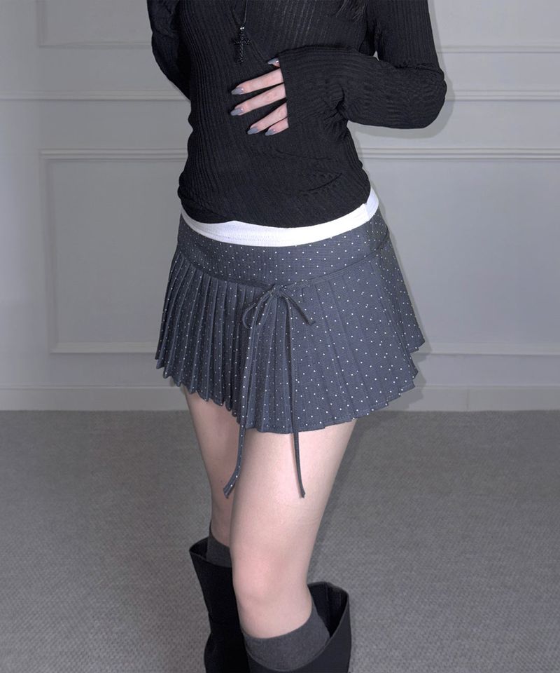 Dot Pleats SKPT (3colors)