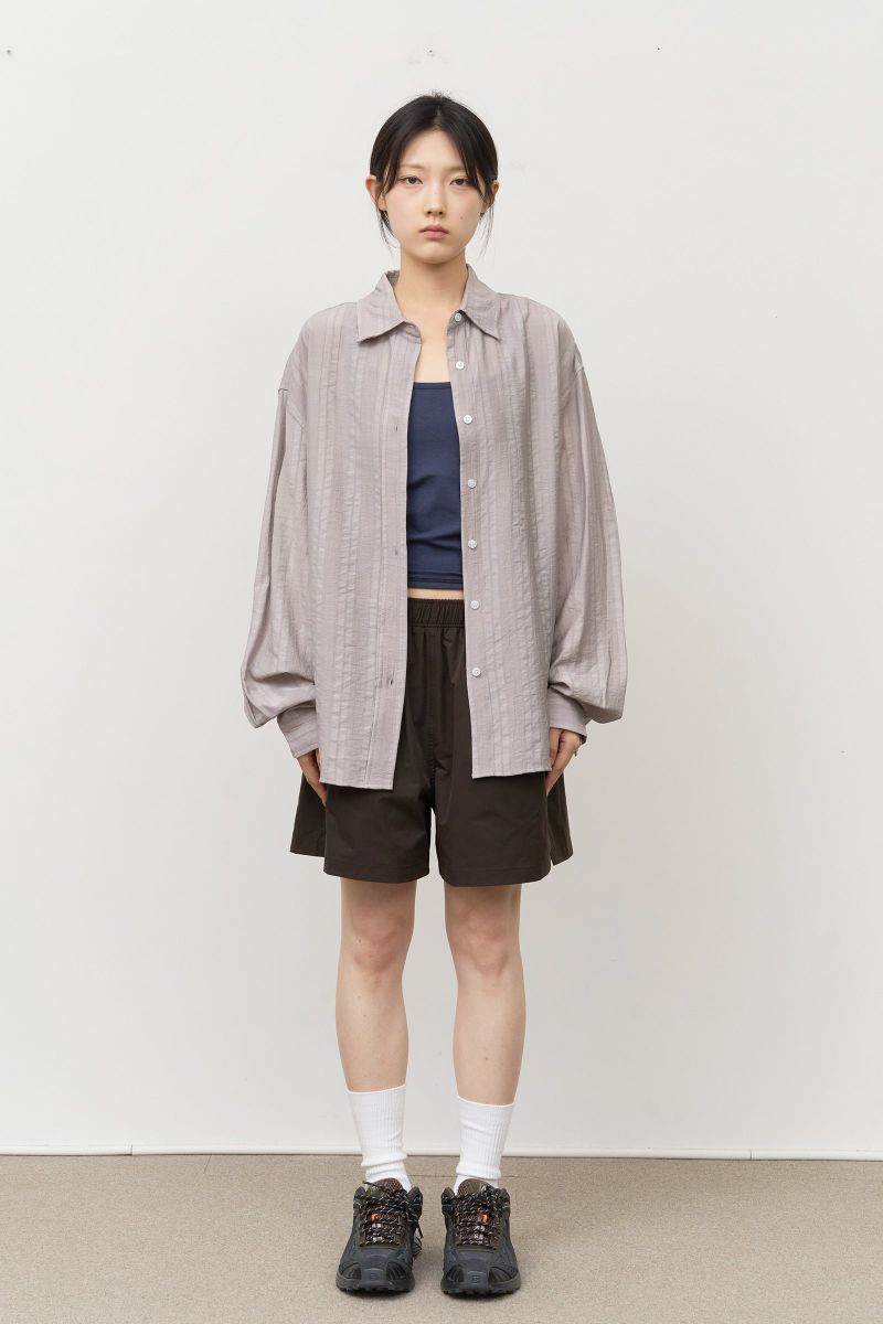 Haru Striped Silk Shirt