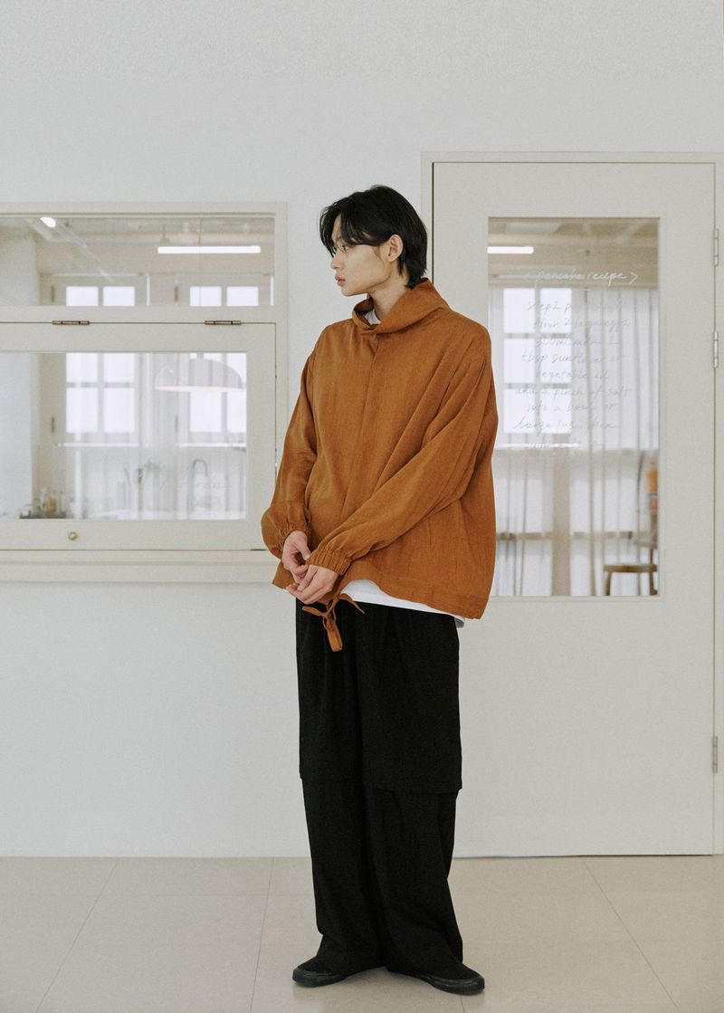 unisex folding pants black