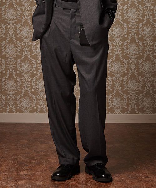Nineeleven（ナインイレブン）の「Belted wide slacks（Pants）」