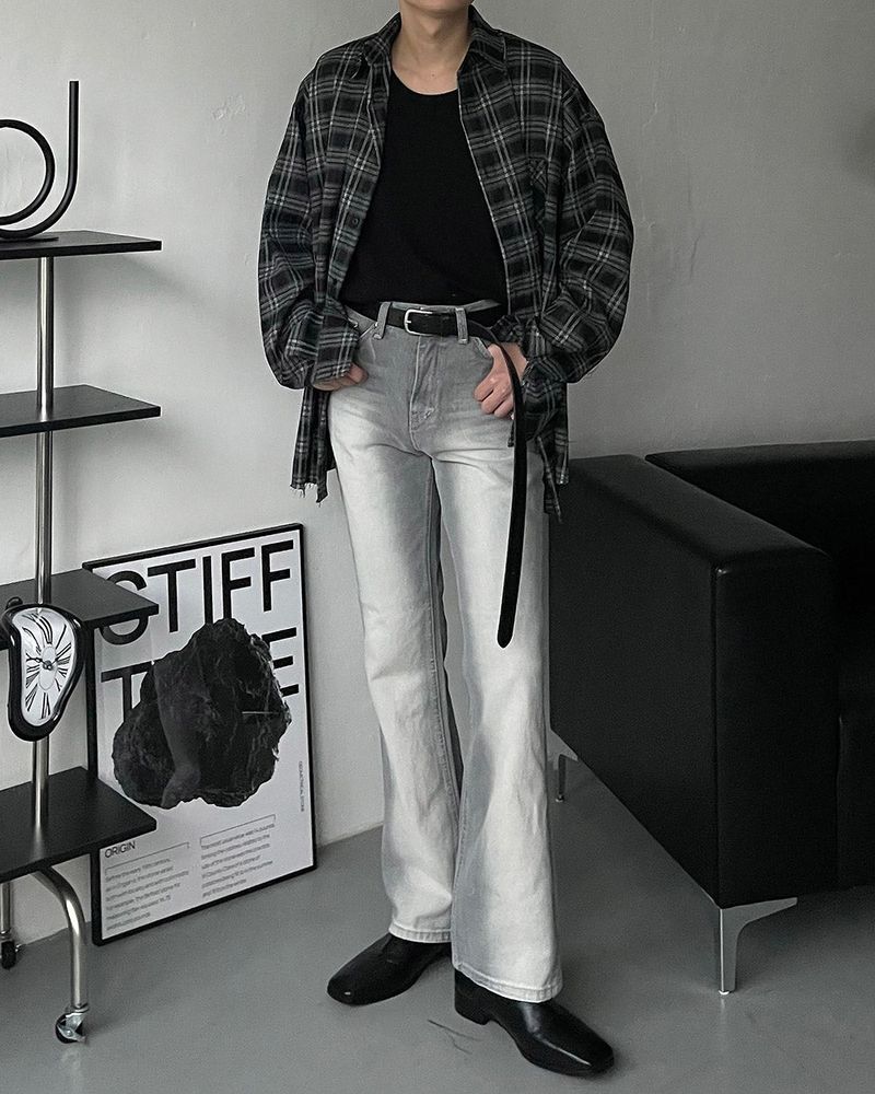 MG620 Sand Brush Gray Denim (S ~ L)