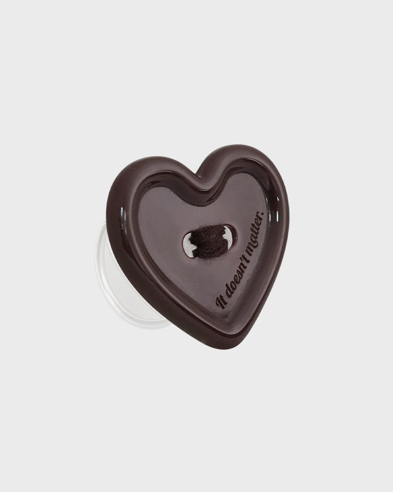 it doesn't matter.（イットダズントマッター）の「[Formica] ホットチョコボタントック (ハート), ベーシック（スマホグッズ/小物）」