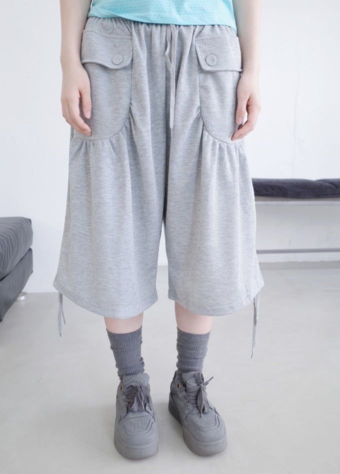 myorang（ミョラン）の「バミューダポケットシャーリングパンツ（3color）（Pants）」
