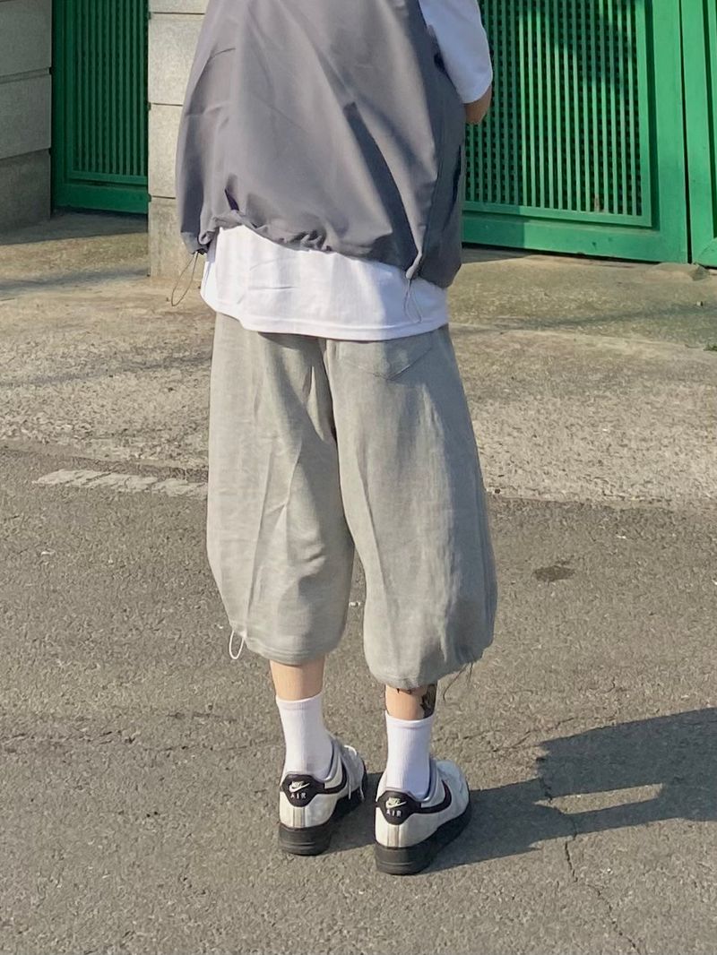 Daily Sweat String Half Pants 3C