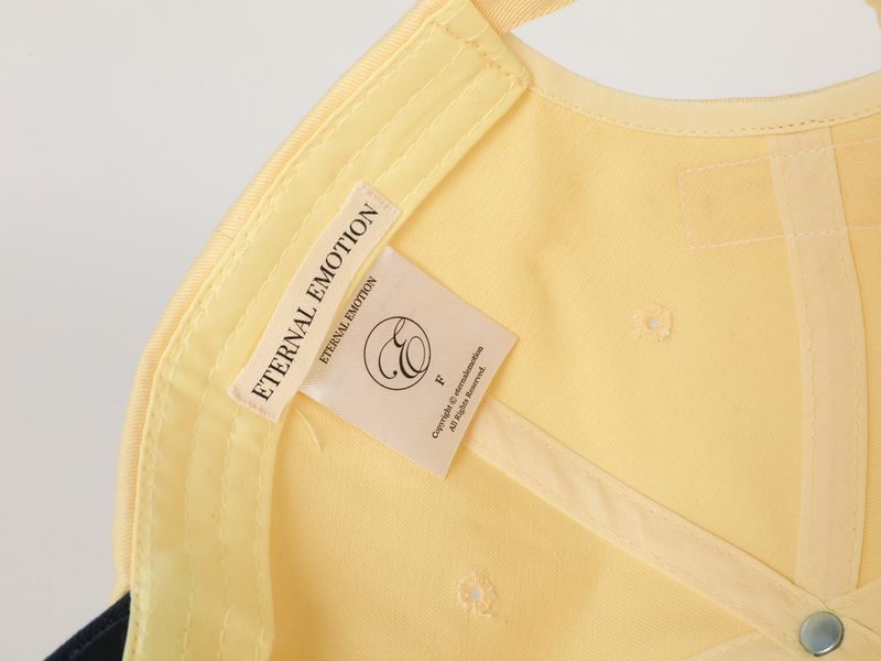 CONTRAST WAVE LOGO CAP (YELLOW)