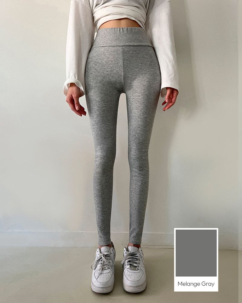 【MADE】High-Waisted Fleece-Lined Leggings