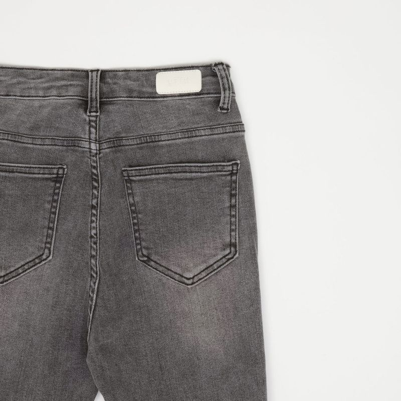 GRAY SKINNY JEAN [6860]