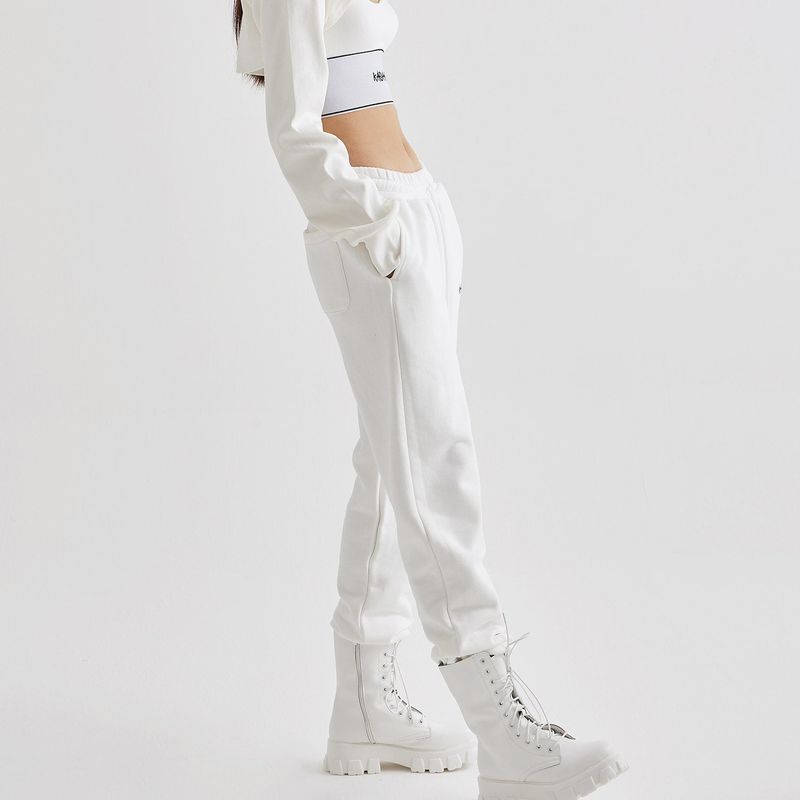 Signature Logo pants White