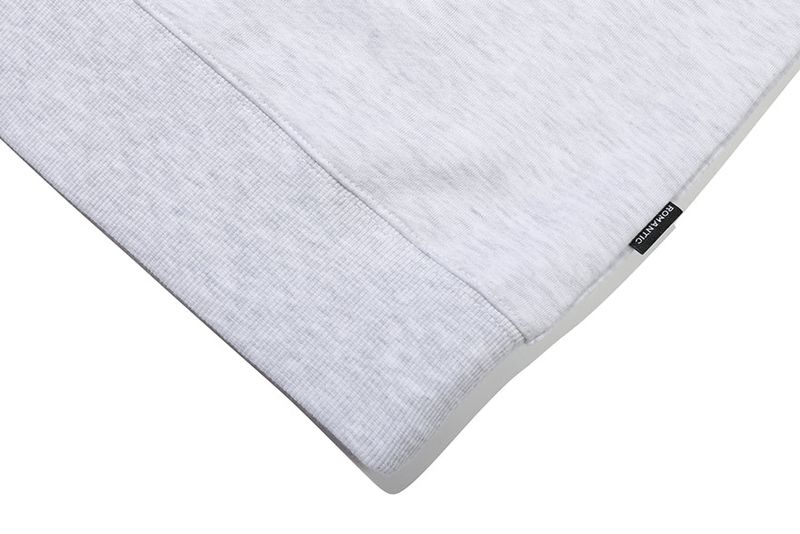 CIRCLE LOGO COTTON ANORAK_LIGHT GREY