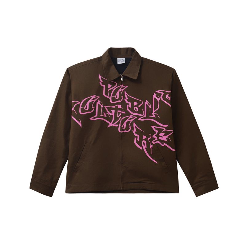 Public Culture（パブリックカルチャー）の「Bombing Work Jacket - Brown（Jackets/Outerwear）」