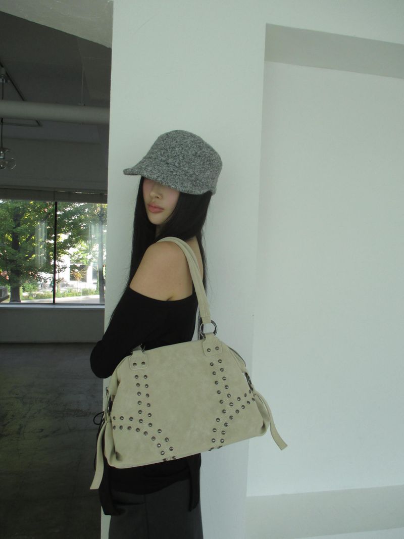 muse stud shoulder bag