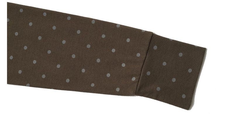 ドットシンボルジップアップ - カーキ