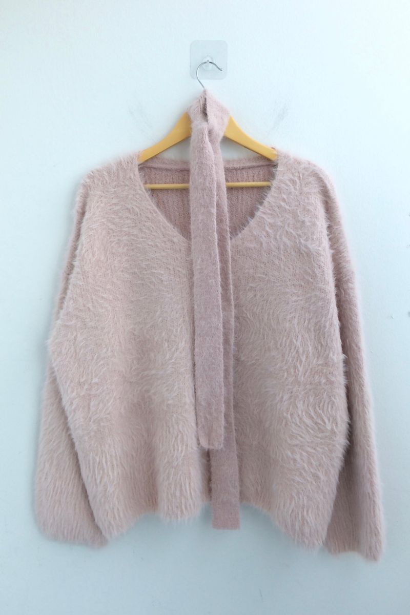 Love N Hairy muffler knitwear
