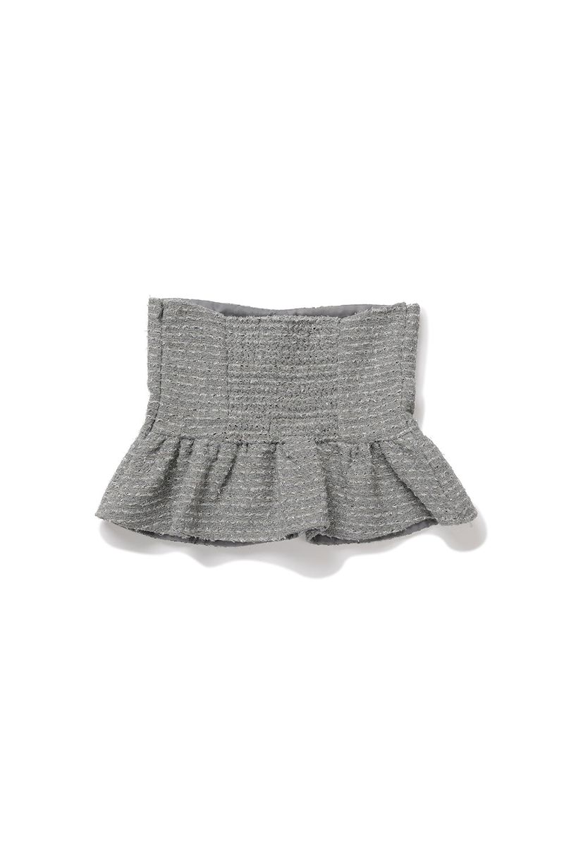 Twinkle tweed top_silver