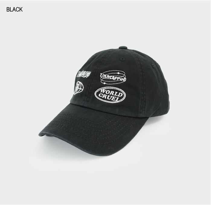 Globe logo ball cap