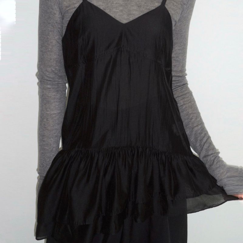 Unbalanced Ruffle Bustier - 2colors