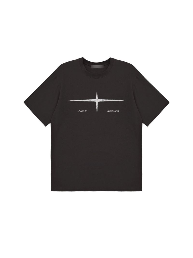 Rising lettering short sleeve T 3C