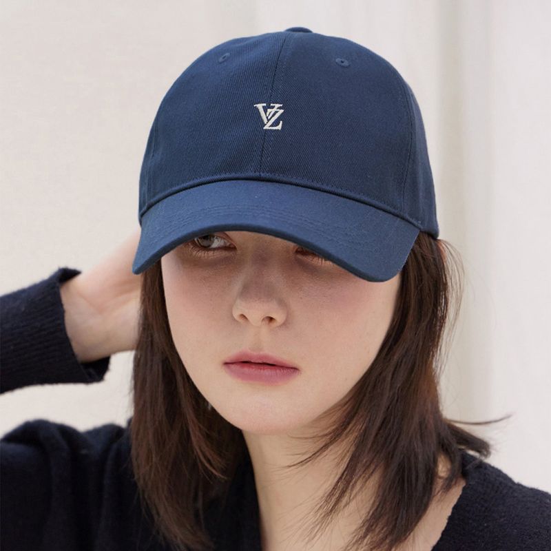 VZ ミニマルロゴボールキャップ / ネイビー - VARZAR｜60%（シックス