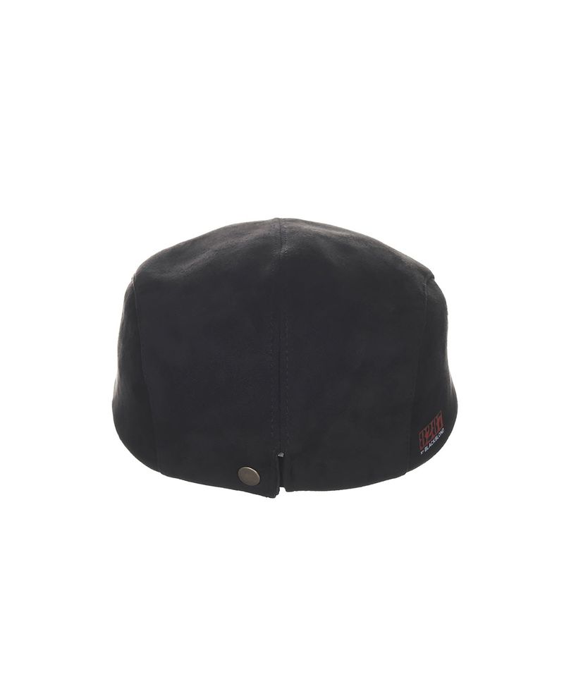 8287 Limitedition Suede Newsboy Cap (Black)