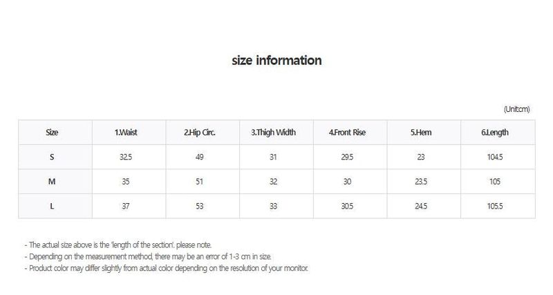 SEMI WIDE DARK BLUE DENIM PANTS code 18306