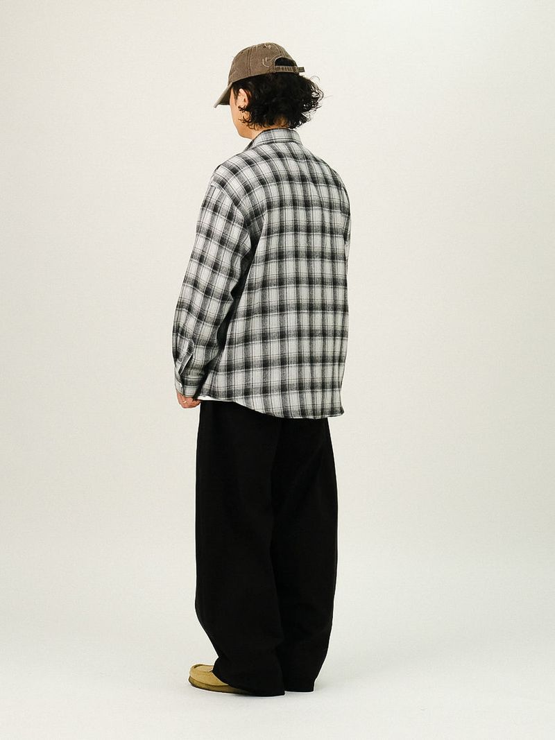 DE Back Point Wide Balloon Pants