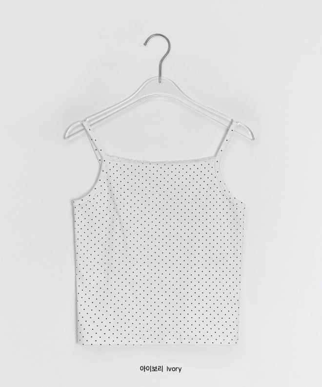 Afili Dot Lace Sleeveless