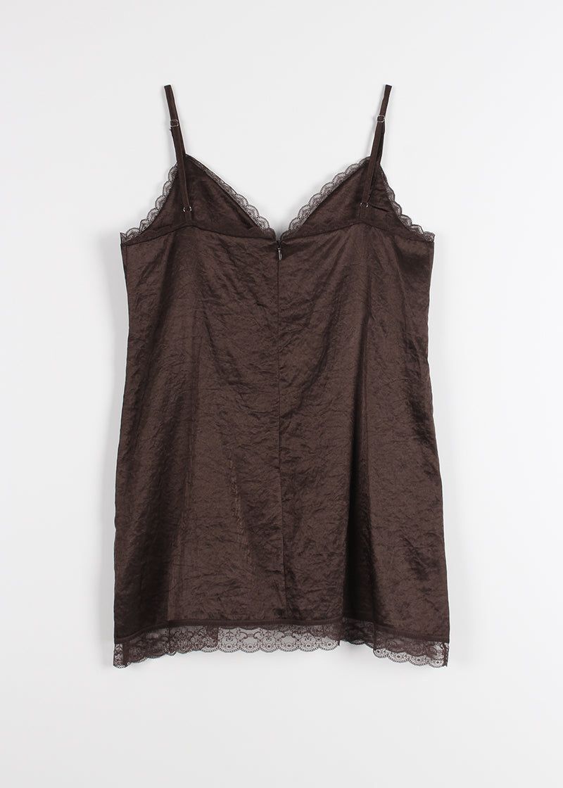 LACE SLIP SLEEVELESS TOP