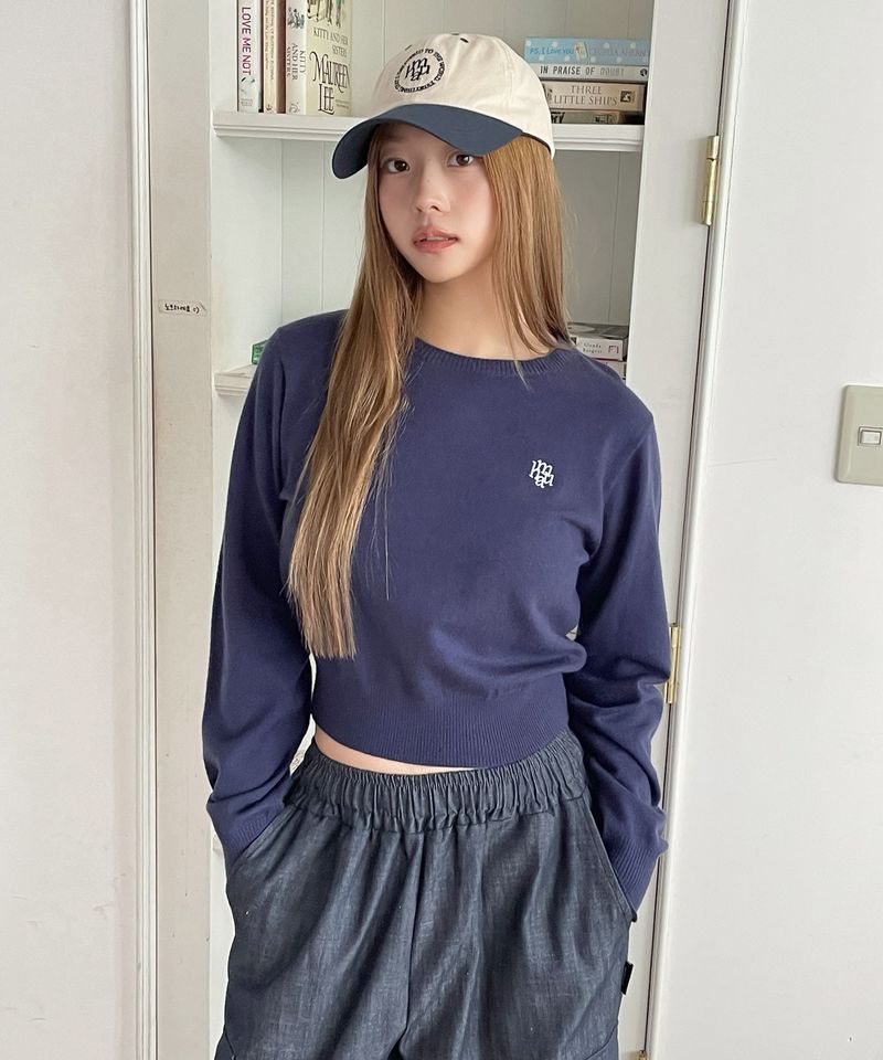 STITCH LOGO BASIC KNIT