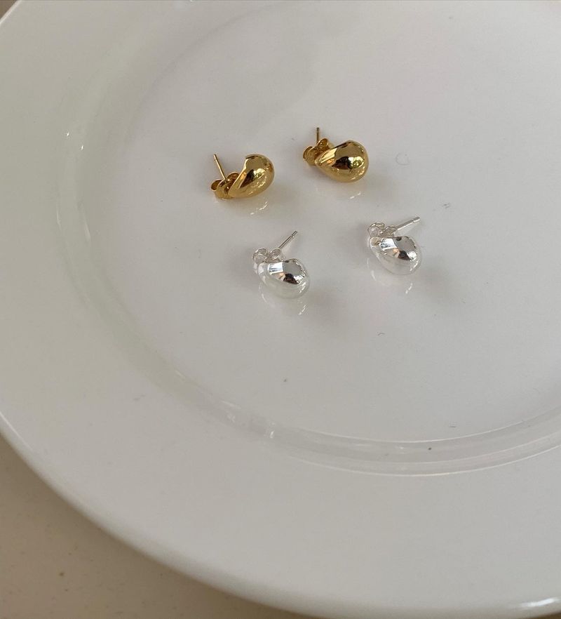 (silver925) Tears earrings *gold