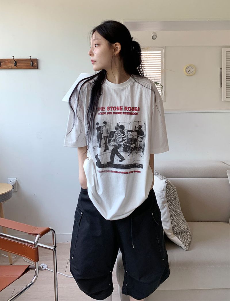 ROCK BAND TEE (2C)