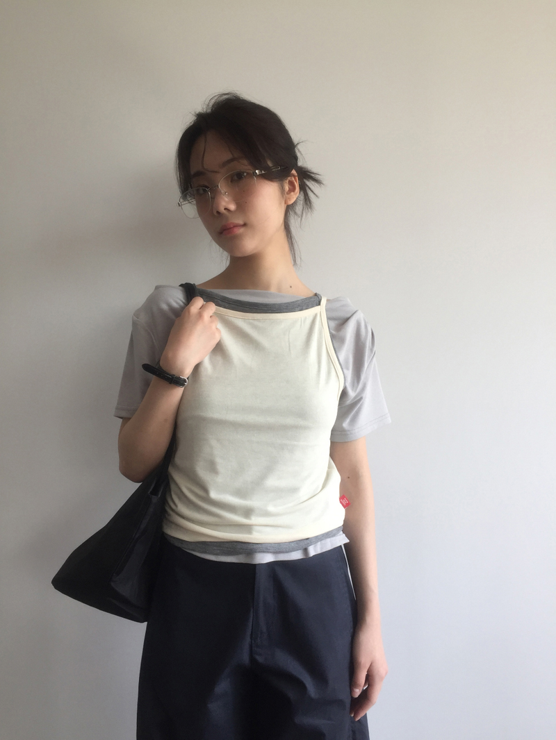 YWD SHIRRING T-SHIRTS (3color)